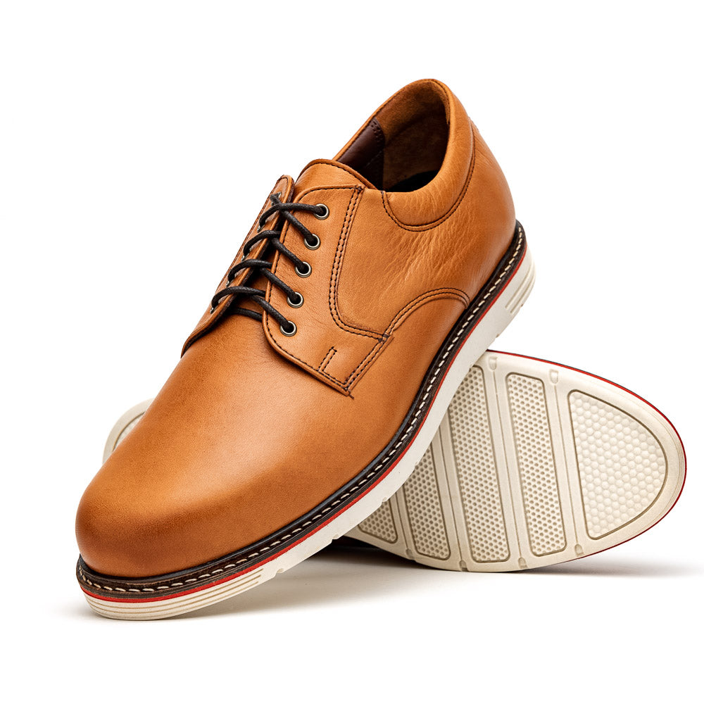 Neil M Wynne Lace Up Shoes Light Brown / Rubber Sole