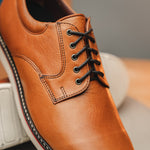 Neil M Wynne Lace Up Shoes Light Brown / Rubber Sole