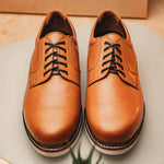 Neil M Wynne Lace Up Shoes Light Brown / Rubber Sole