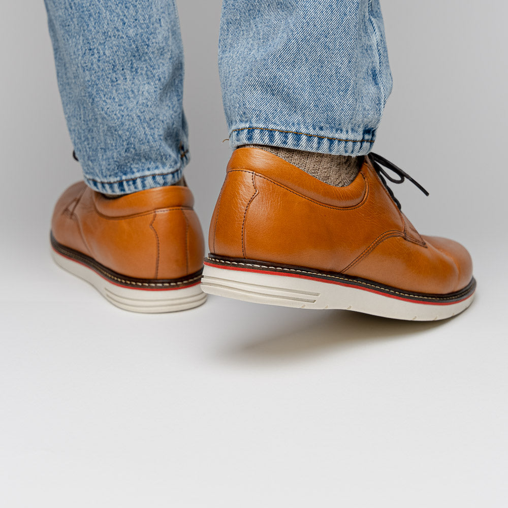 Neil M Wynne Lace Up Shoes Light Brown / Rubber Sole