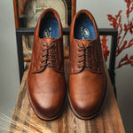 Neil M Wynne Lace Up Shoes Worn Saddle
