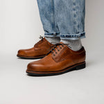 Neil M Wynne Lace Up Shoes Worn Saddle