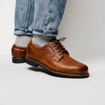 Neil M Wynne Lace Up Shoes Worn Saddle
