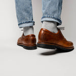 Neil M Wynne Lace Up Shoes Worn Saddle