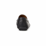 Bruno Magli Xane Casual Leather Slip-on Driving Moccasin Black
