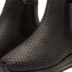 Vinci Leather The Panther Leather Chelsea Boot Black