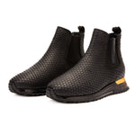 Vinci Leather The Panther Leather Chelsea Boot Black
