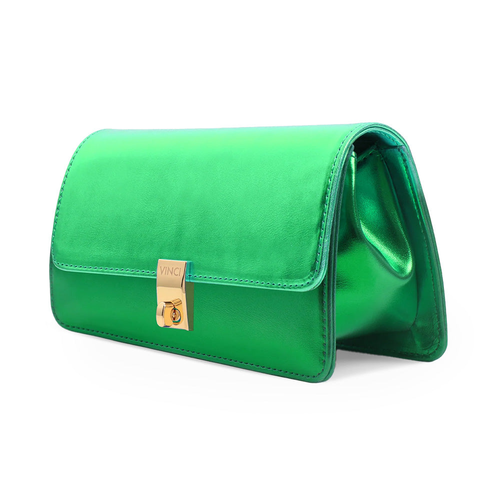 Vinci Leather The Torola Women's Leather Handbag Green