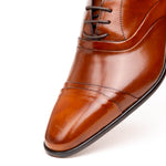 Calzoleria Toscana Cap Toe Oxfords Mahogany