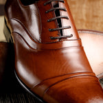 Calzoleria Toscana Cap Toe Oxfords Mahogany