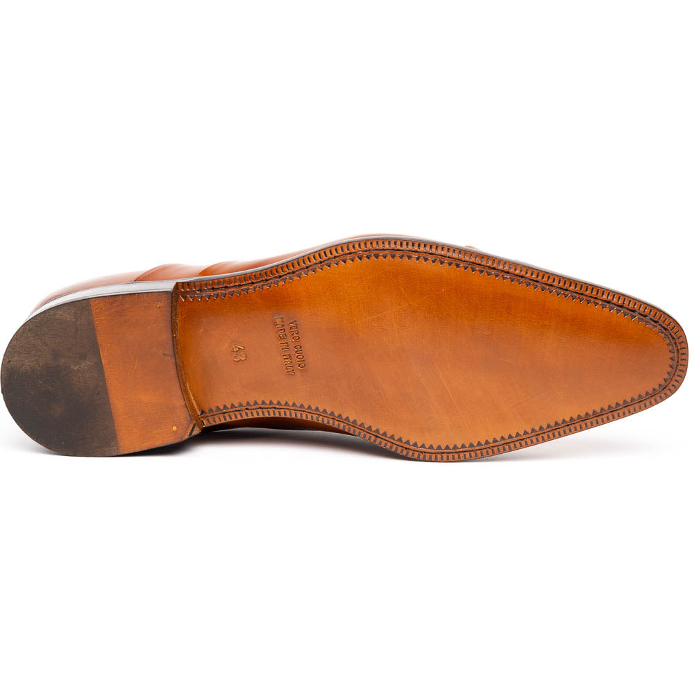 Calzoleria Toscana Z211 Parma Calfskin Cap Toe Oxfords Mahogany