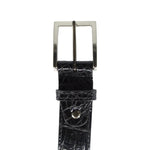 Zelli Alligator Belt Black (70-100-BLK)