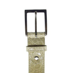 Zelli Alligator Belt Ivory (70-100-IVR)