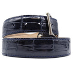 Zelli Alligator Belt Navy
