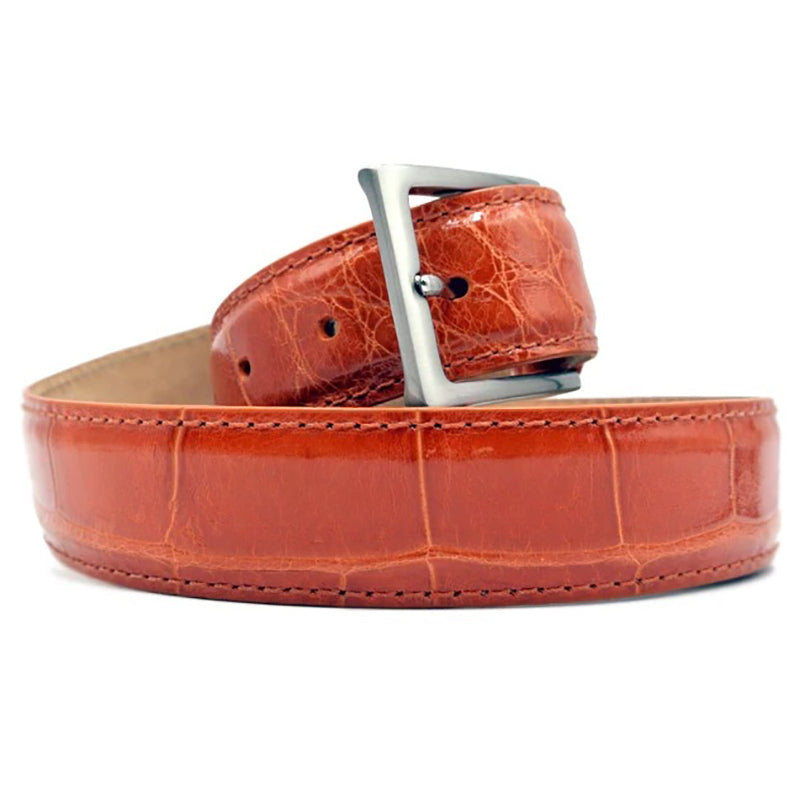Zelli Alligator Belt Orange