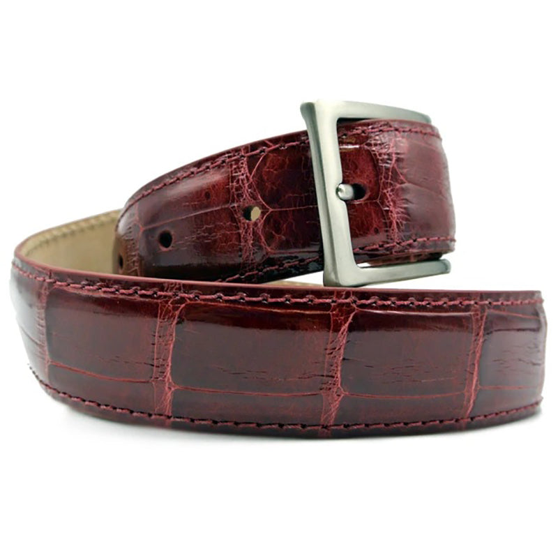 Zelli Alligator Belt Red