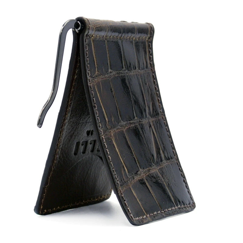Zelli Alligator Money Clip Nicotine