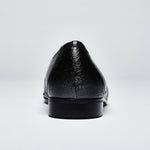 Zelli Angelo Genuine Ostrich Loafers Black