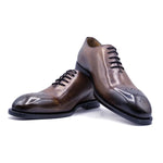Zelli Calfskin Oxfords Brown