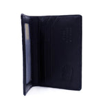 Zelli Crocodile Card Case Black