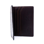 Zelli Crocodile Card Case Cognac