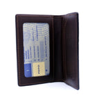 Zelli Crocodile Card Case Cognac