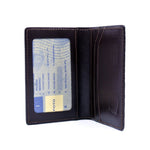 Zelli Crocodile Card Case Nicotine