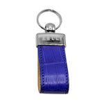 Zelli Crocodile Key Loop Cobalt
