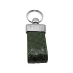 Zelli Crocodile Key Loop Emerald Green