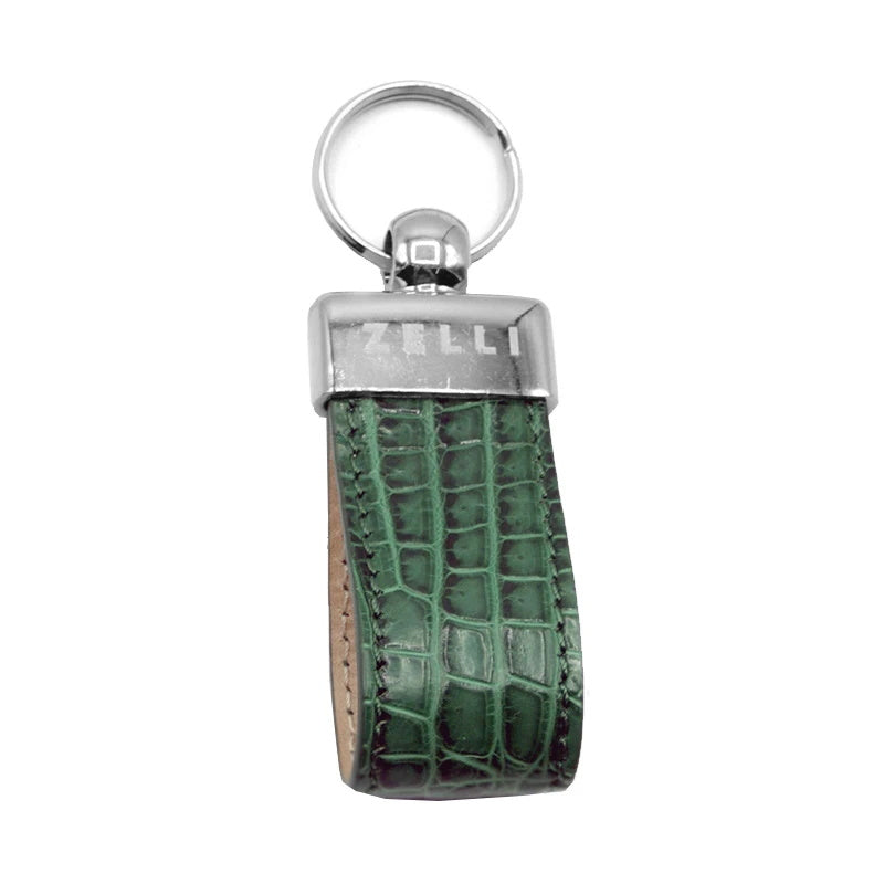 Zelli Crocodile Key Loop Green