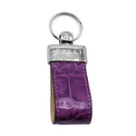 Zelli Crocodile Key Loop Magenta