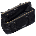 Zelli Daniella Genuine Python Handbag Black