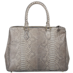 Zelli Daniella Genuine Python Handbag Natural