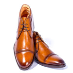 Zelli Dante Calfskin Boots Camel