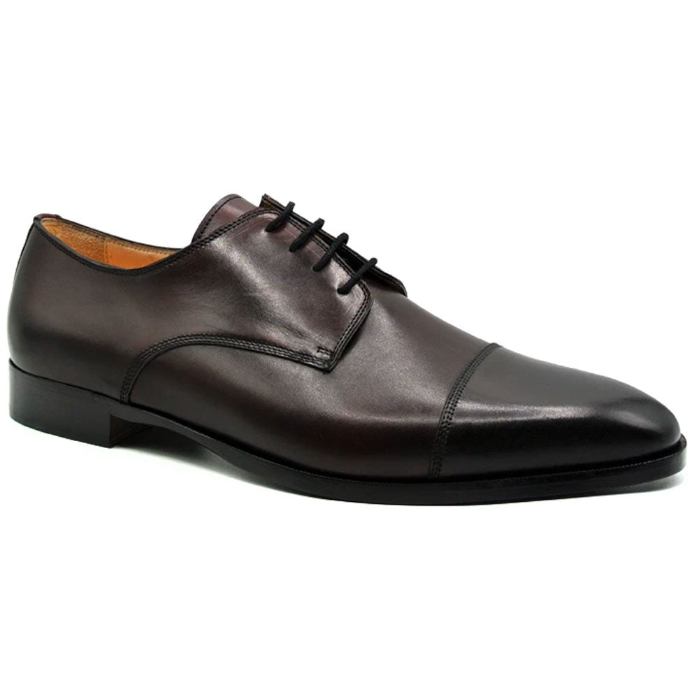 Zelli Enzo Cap Toe Shoes Black Cherry