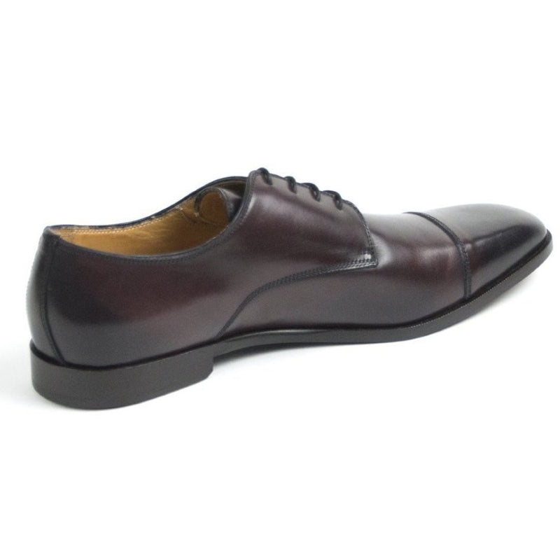 Zelli Enzo Cap Toe Shoes Black Cherry (25-553-BKC)