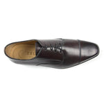 Zelli Enzo Cap Toe Shoes Black Cherry (25-553-BKC)