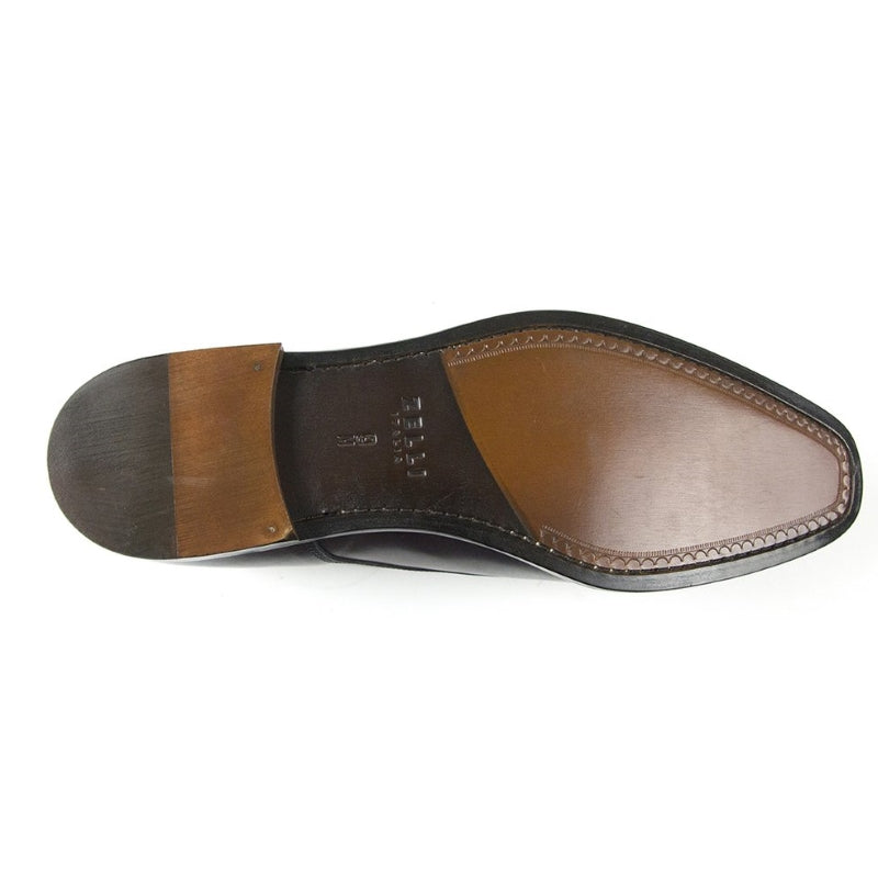 Zelli Enzo Cap Toe Shoes Black Cherry (25-553-BKC)