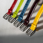Zelli Alligator Belt Apple (70-100-APL)