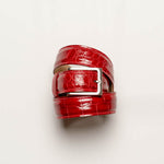 Zelli Alligator Belt Red (70-100-RED)
