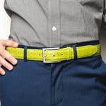 Zelli Alligator Belt Apple (70-100-APL)