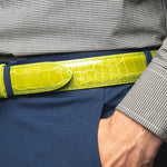 Zelli Alligator Belt Apple (70-100-APL)