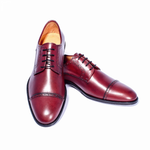 Zelli Giovanni Cap Toe Brogues Burgundy (25-530-BRG)