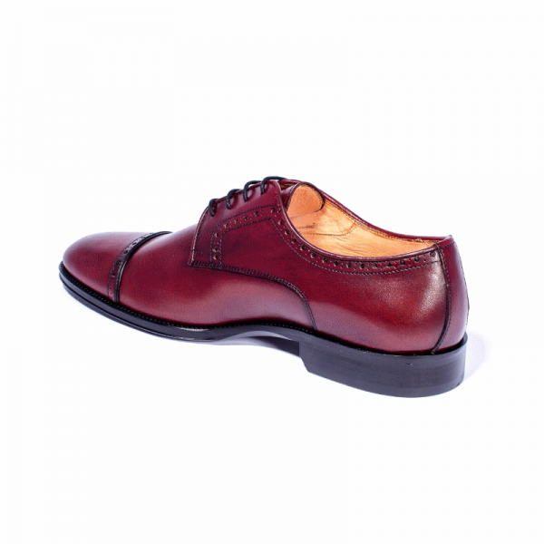 Zelli Giovanni Cap Toe Brogues Burgundy (25-530-BRG)