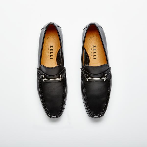 Zelli Leone Bit Driving Shoes Black