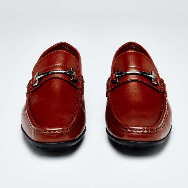 Zelli Leone Bit Driving Shoes Brown