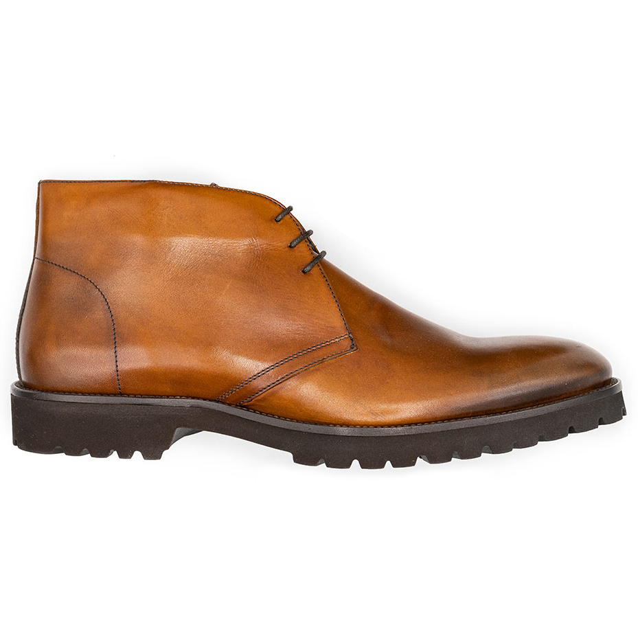 Zelli Marco Calfskin Chukka Boots Scotch