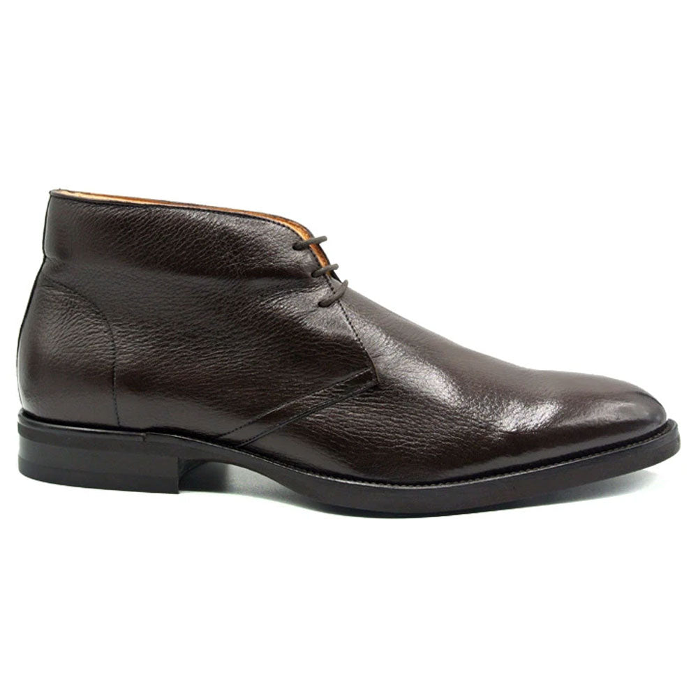 Zelli Marco Deerskin Chukka Boots Dark Brown