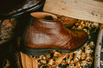 Zelli Marco Ostrich Chukka Boots Brown (43-594-CGN)