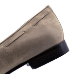 Zelli Naples Suede Tassel Loafers Bone (16-580-BON)